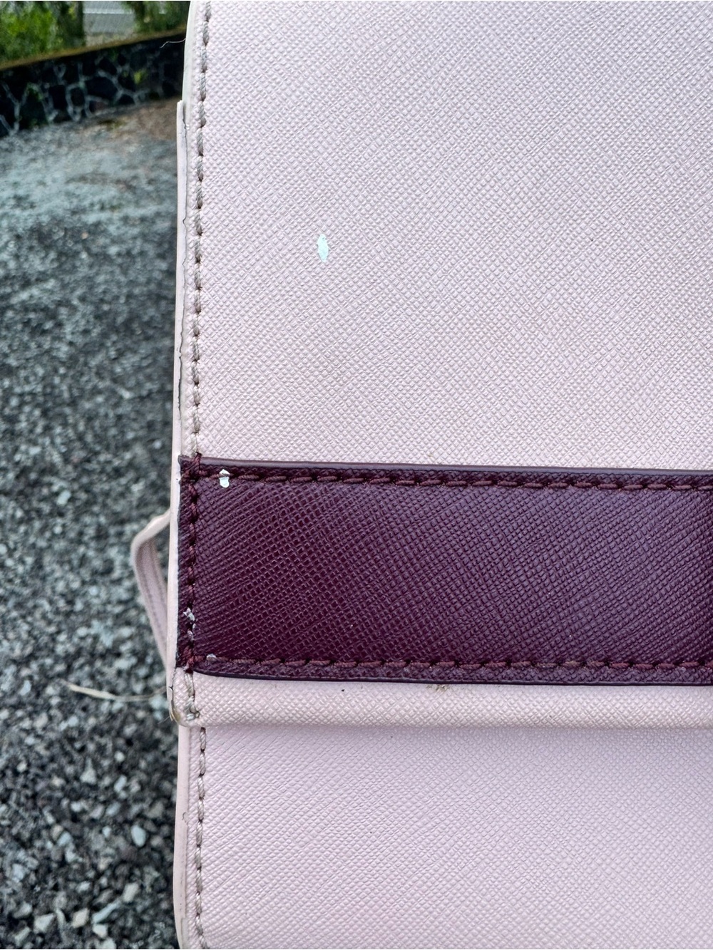 Kate Spade New York Pink Bow Crossbody Shoulder Bag Fair Condition - Picture 8 of 14